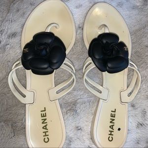 COPY - White Chanel Sandals